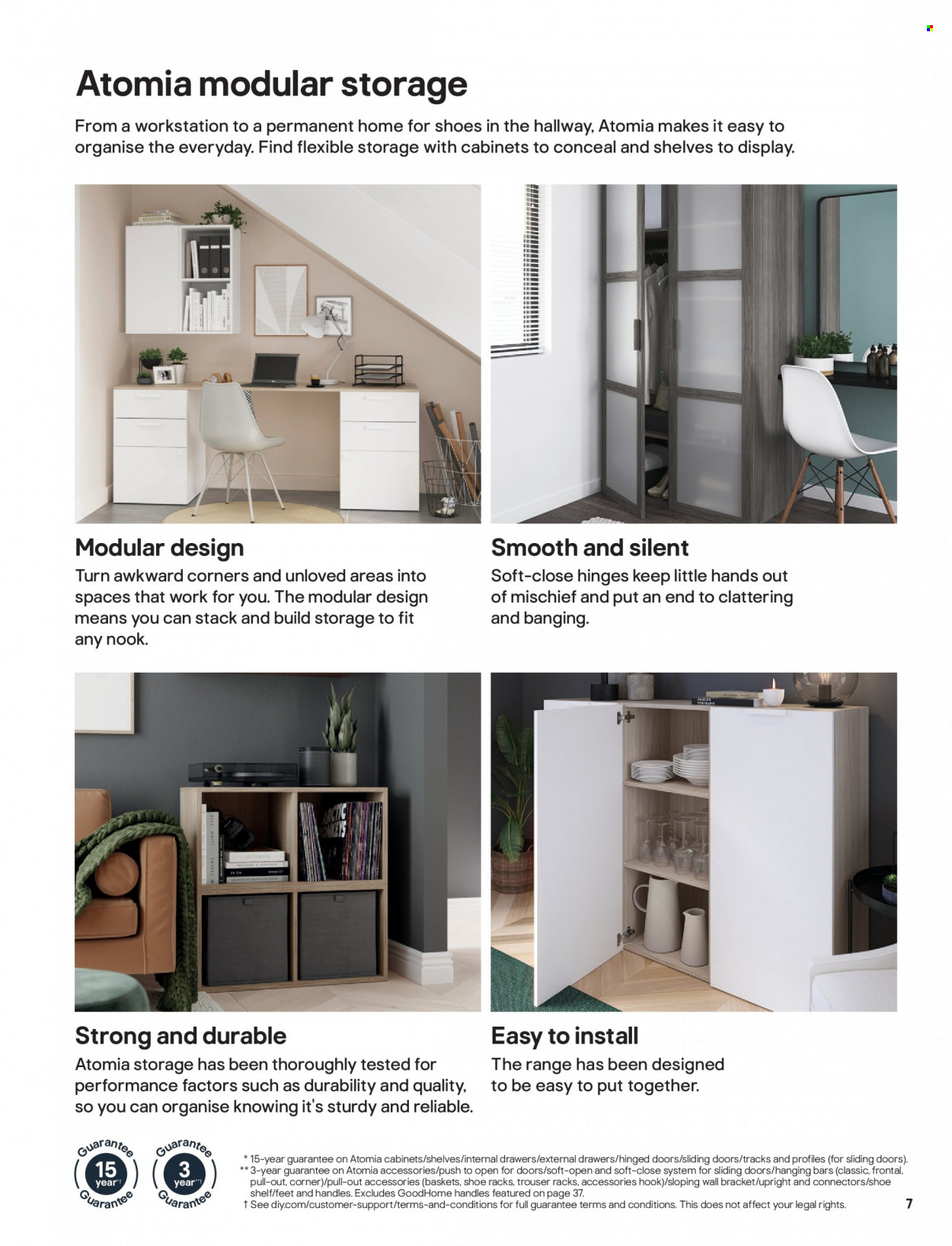 thumbnail - B&Q offer  - Sales products - shelves, sliding door. Page 7.