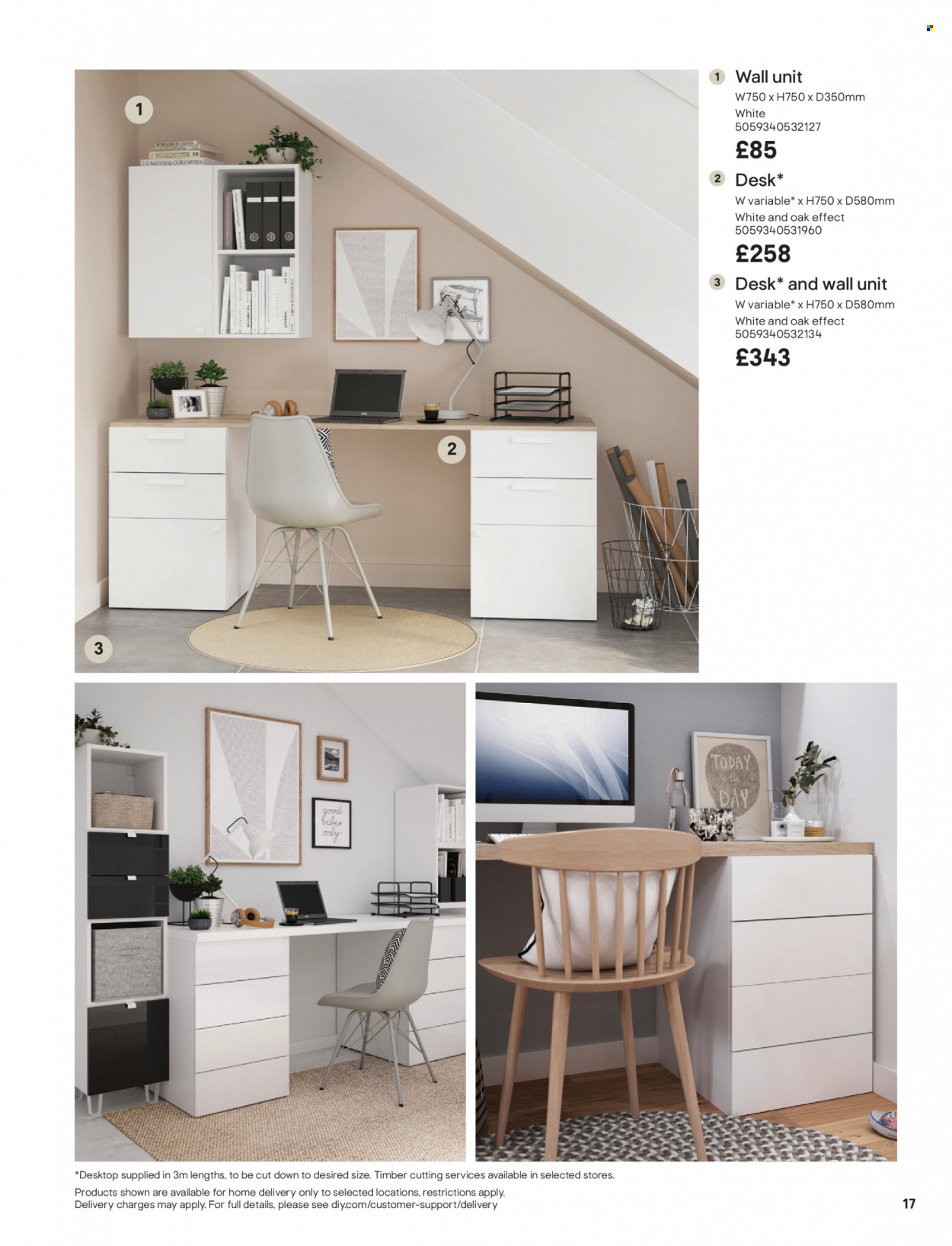 thumbnail - B&Q offer  - Sales products - wall unit. Page 17.
