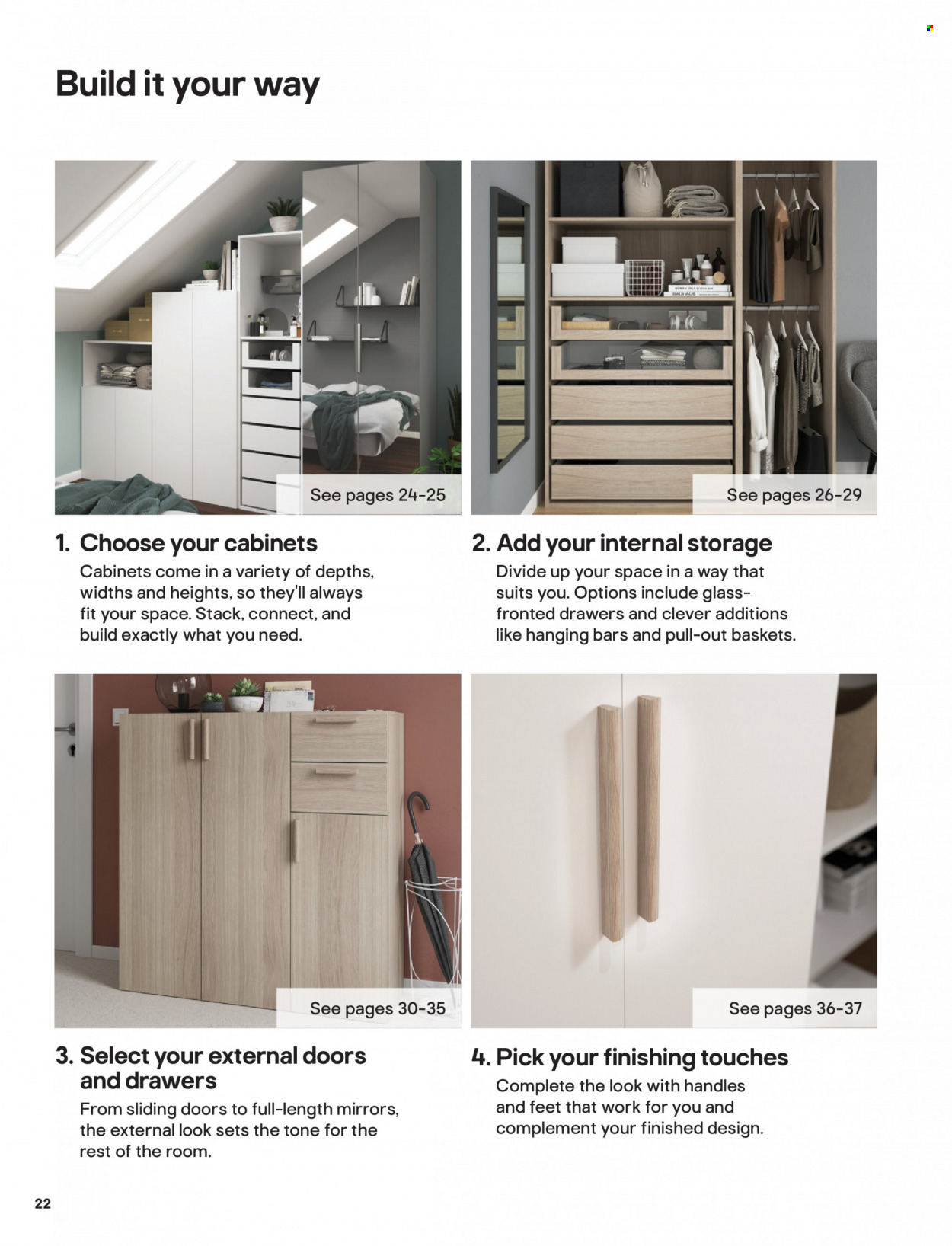 thumbnail - B&Q offer  - Sales products - sliding door, mirror. Page 22.