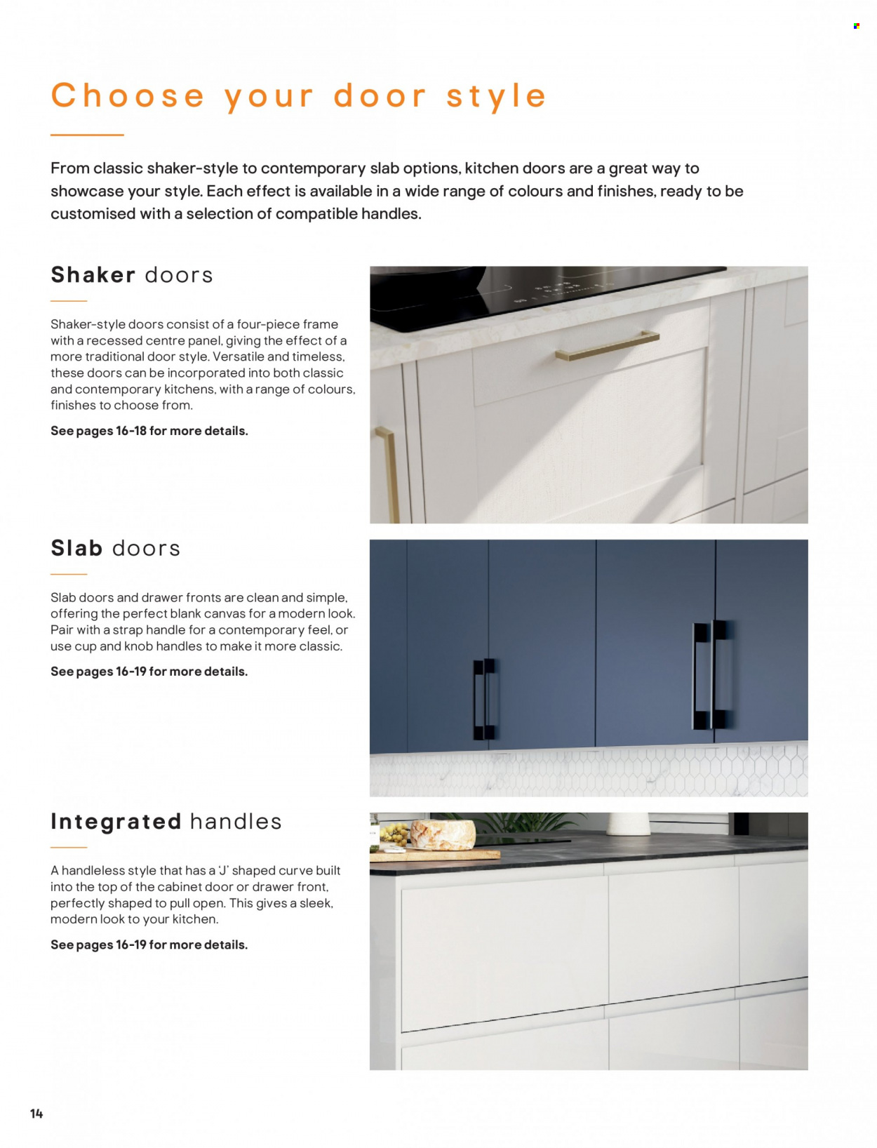 thumbnail - B&Q offer  - Sales products - cabinet, drawer fronts. Page 14.