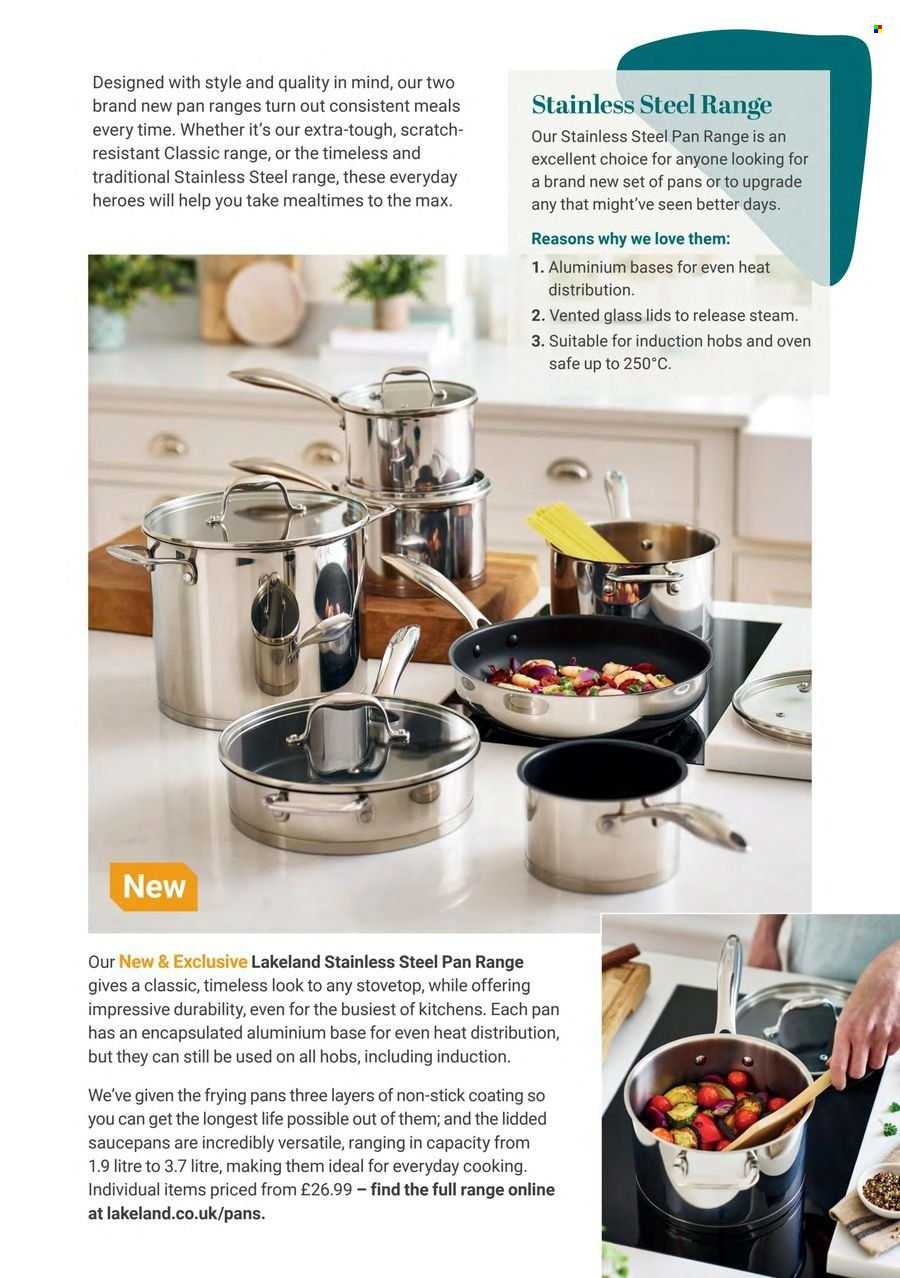 thumbnail - Lakeland offer  - Sales products - pan. Page 39.