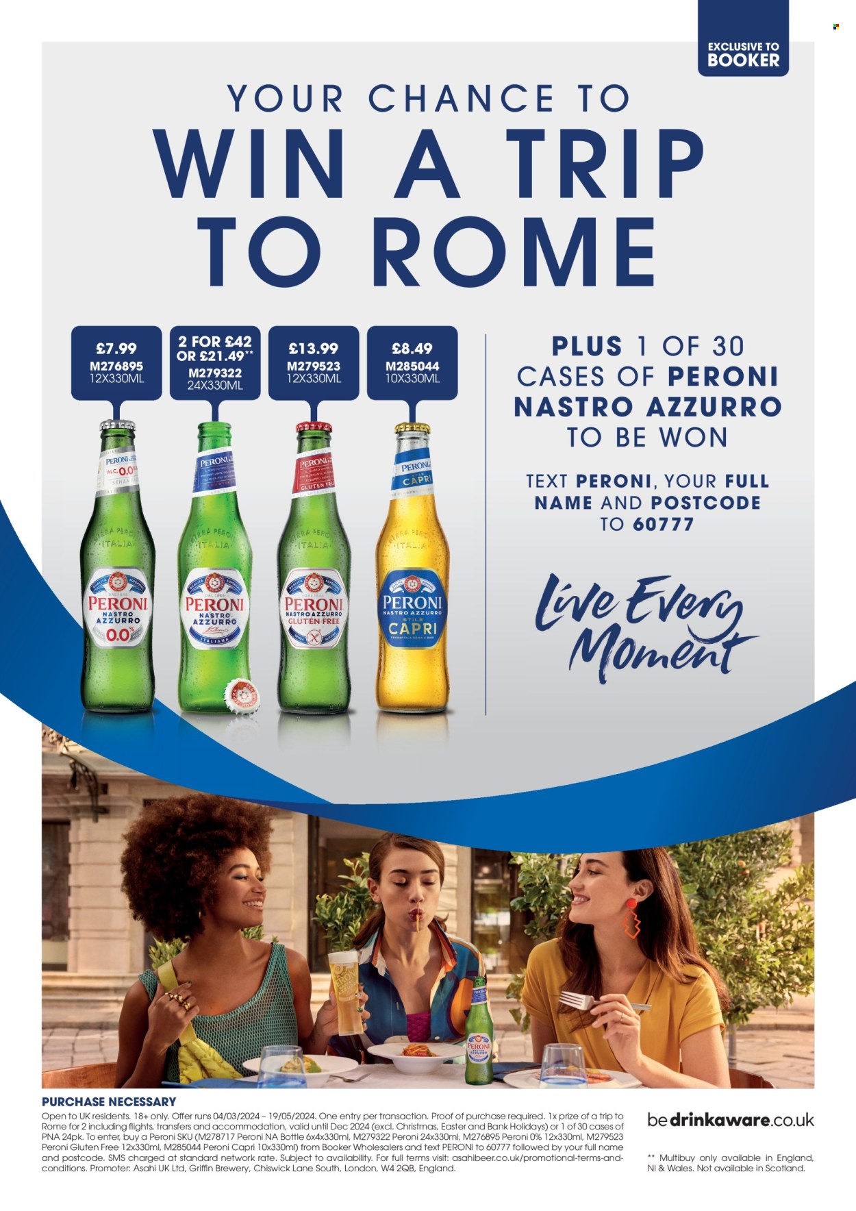 thumbnail - Makro offer  - 06/03/2024 - 28/05/2024 - Sales products - beer, Peroni, Asahi. Page 44.