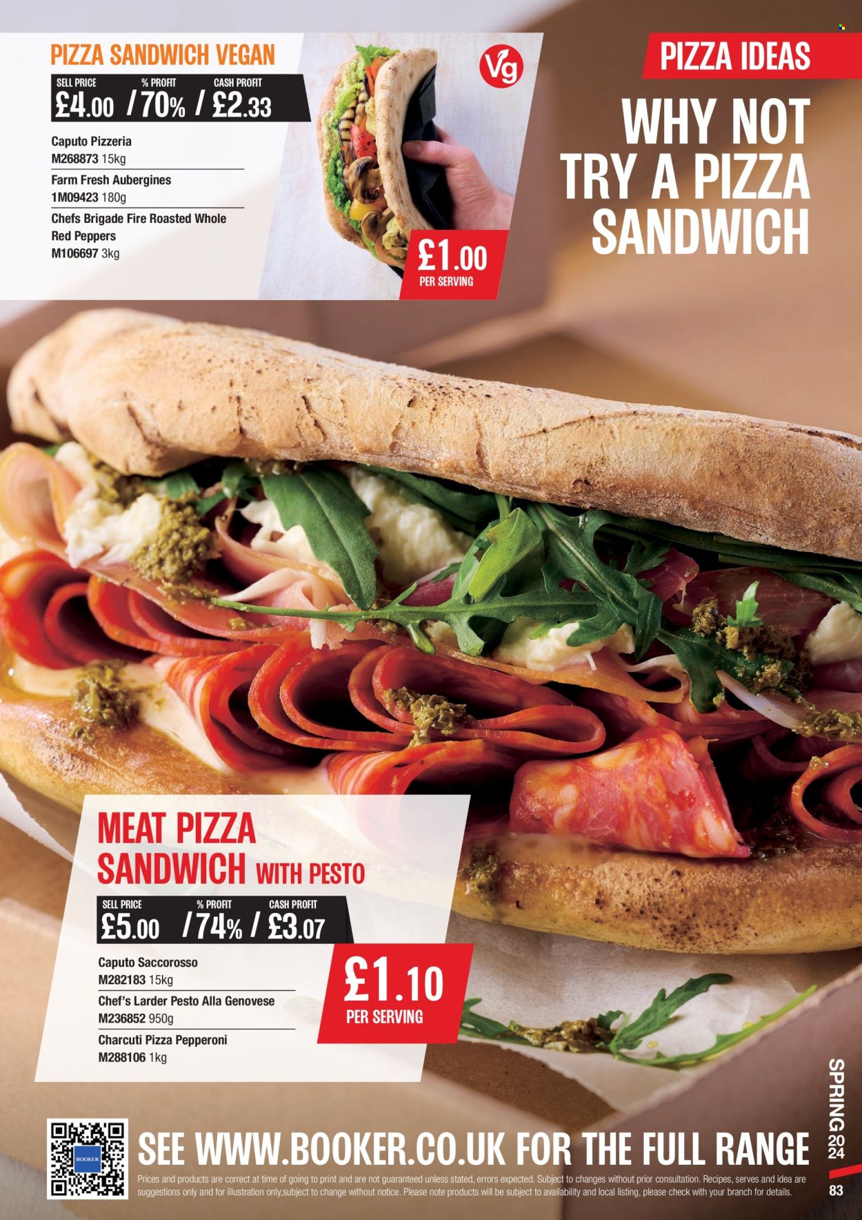 thumbnail - Makro offer  - 06/03/2024 - 28/05/2024 - Sales products - peppers, red peppers, pizza, sandwich. Page 83.