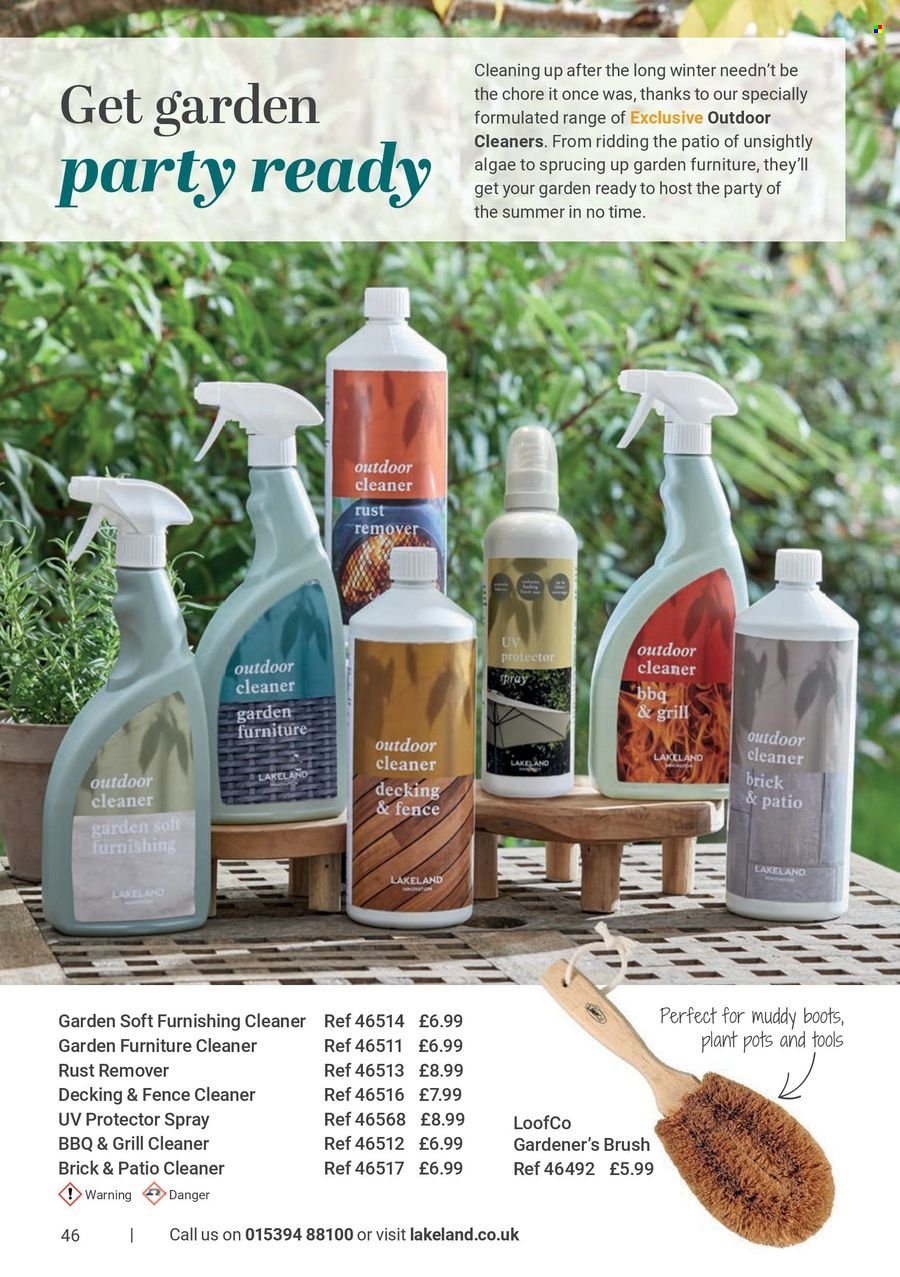 thumbnail - Lakeland offer  - Sales products - brush. Page 46.