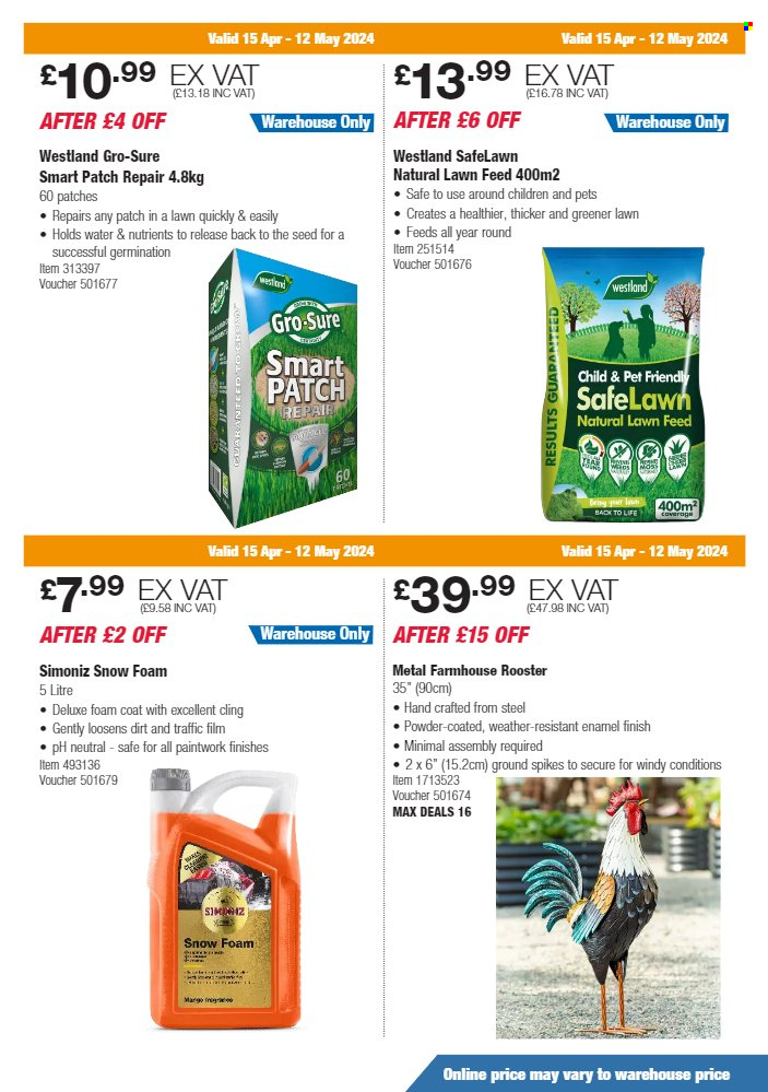 thumbnail - Costco offer  - 15/04/2024 - 12/05/2024 - Sales products - water, Sure, safe. Page 5.