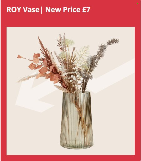 thumbnail - JYSK offer  - Sales products - vase. Page 10.