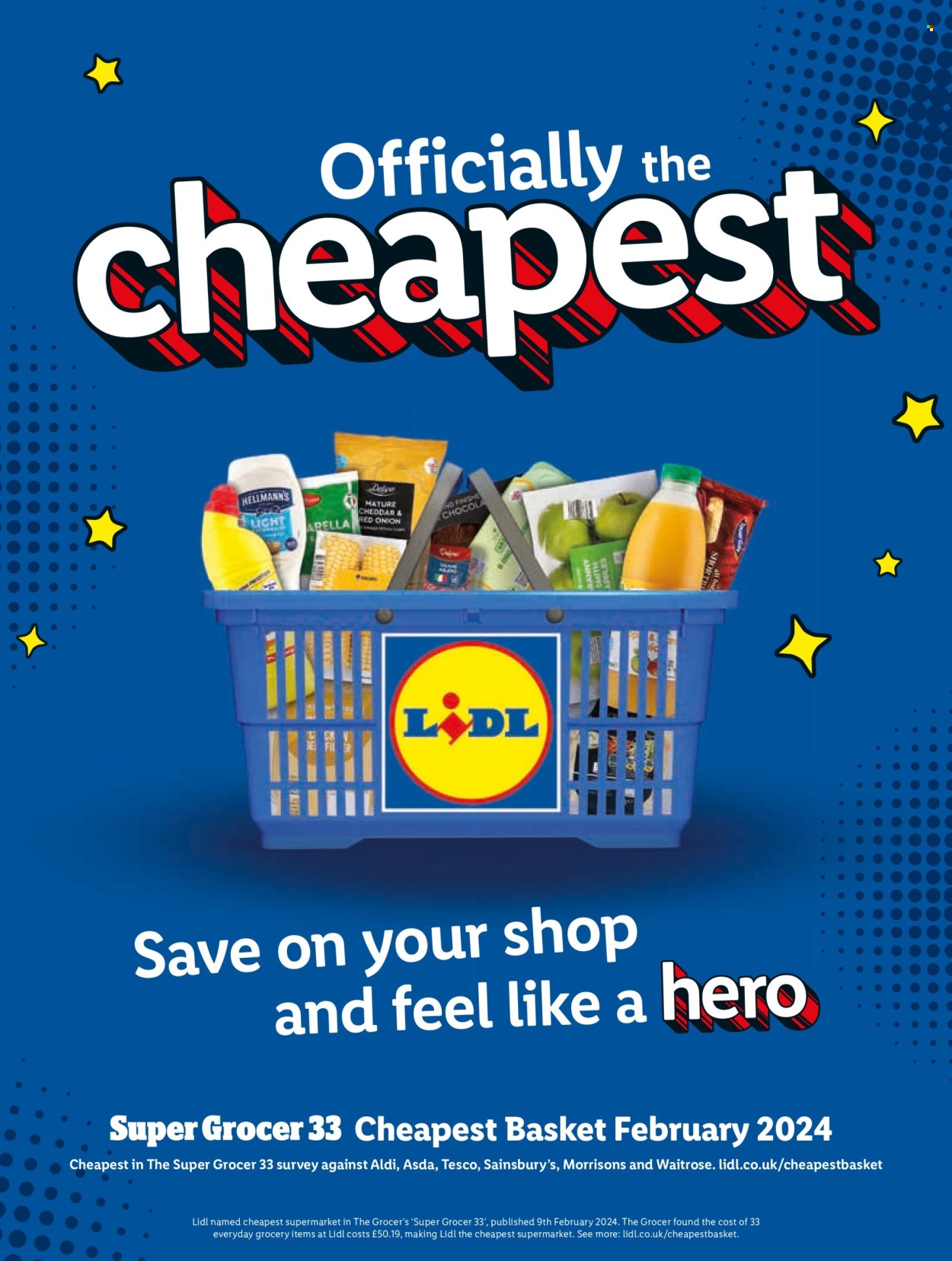 thumbnail - Lidl offer  - 02/05/2024 - 03/05/2024 - Sales products - onion, Hellmann’s, basket. Page 31.