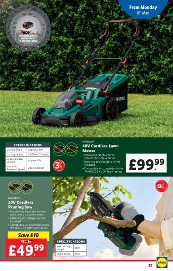 thumbnail - Lawn mowers, tractors, aerators and gardening equipment