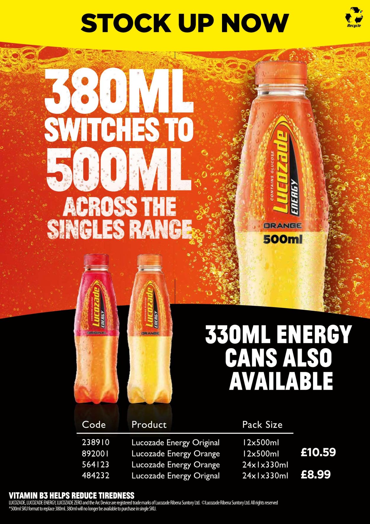 thumbnail - Bestway offer  - 26/04/2024 - 20/06/2024 - Sales products - soft drink, Lucozade, Ribena. Page 36.