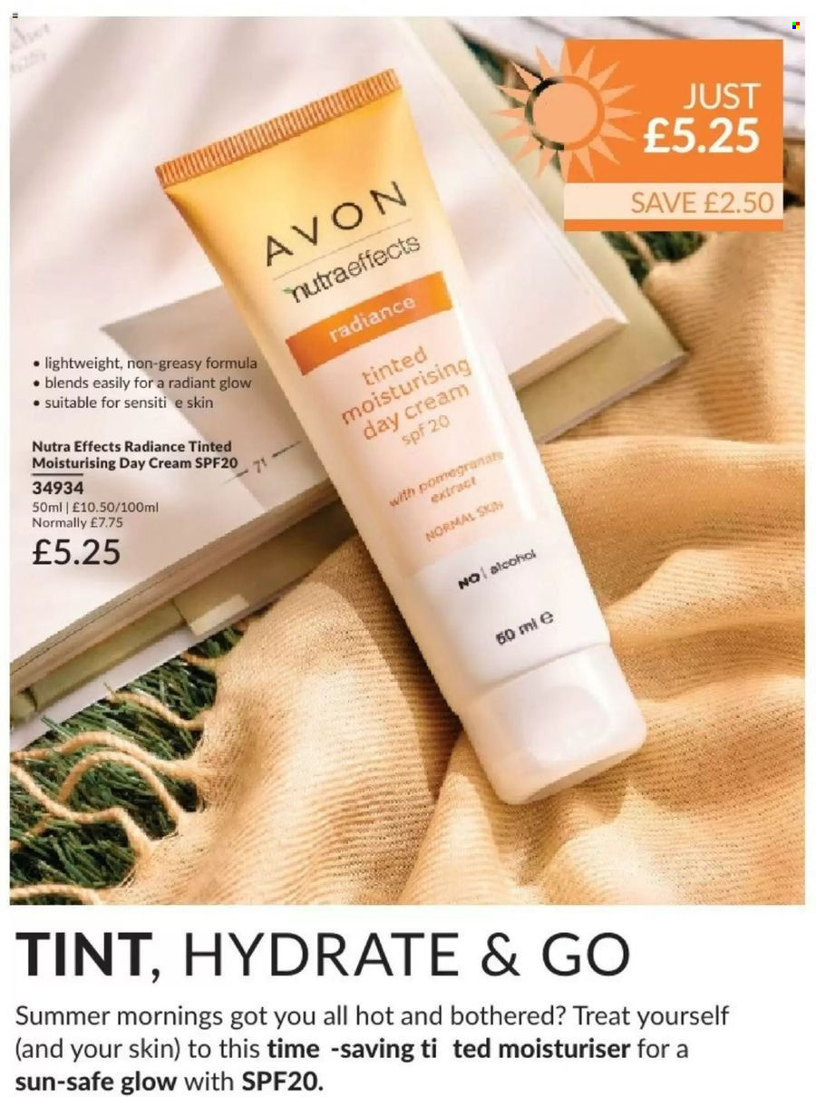 thumbnail - Avon offer  - 01/05/2024 - 30/06/2024 - Sales products - Avon, day cream, Nutra Effects. Page 11.
