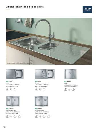 thumbnail - Stainless steel sink