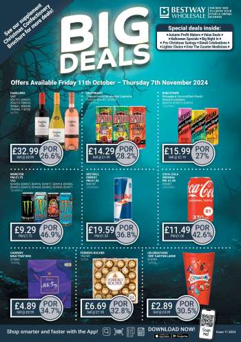 Bestway offer  - 11/10/2024 - 07/11/2024.