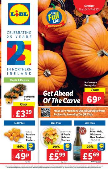 Lidl offer  - 24/10/2024 - 30/10/2024.