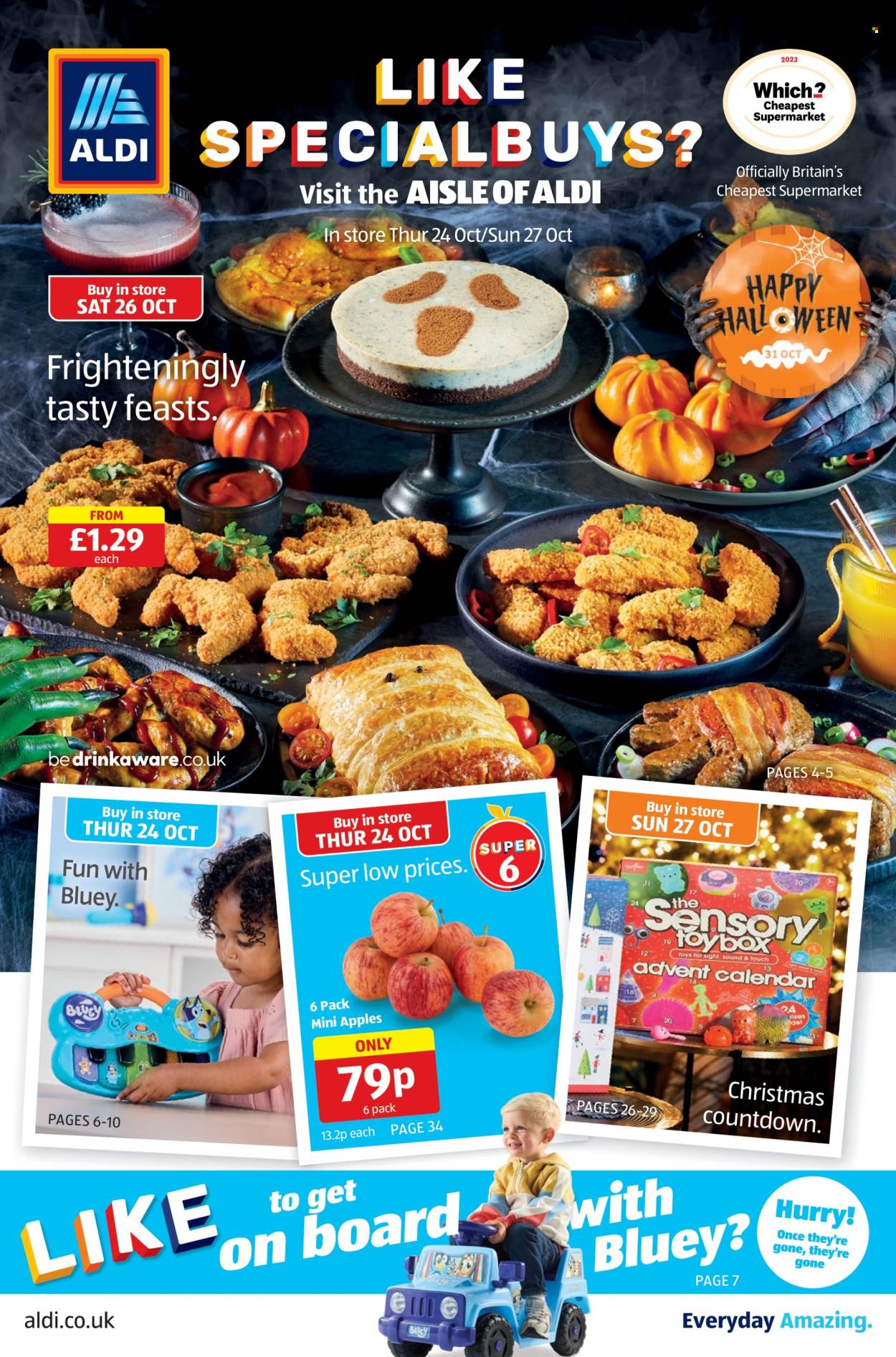 Aldi offer - 24/10/2024 - 27/10/2024. Page 1