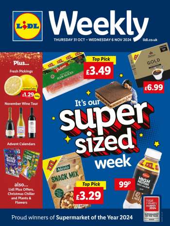 Lidl offer  - 31/10/2024 - 06/11/2024.