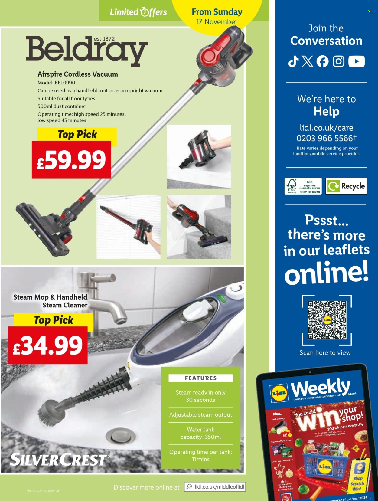 Lidl offer - 14/11/2024 - 20/11/2024. Page 1