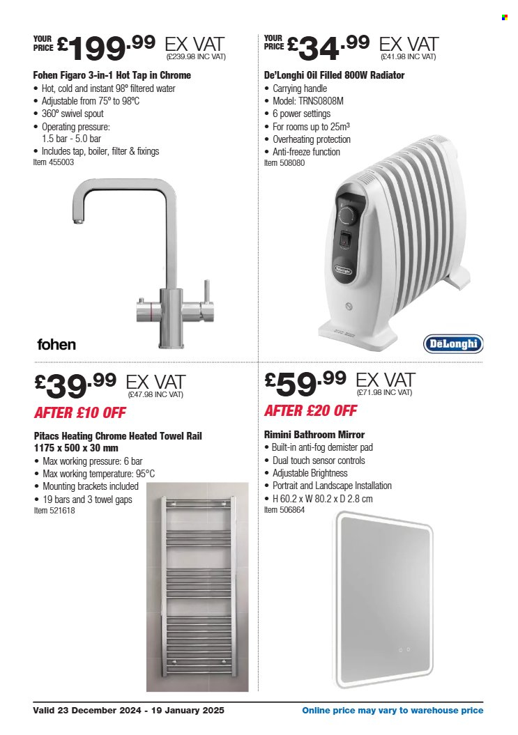 Costco offer - 23/12/2024 - 19/01/2025. Page 1