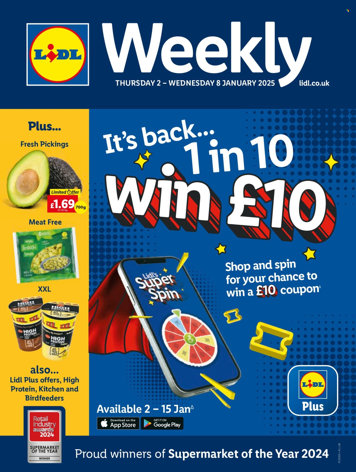 Lidl offer - 02/01/2025 - 08/01/2025. Page 1