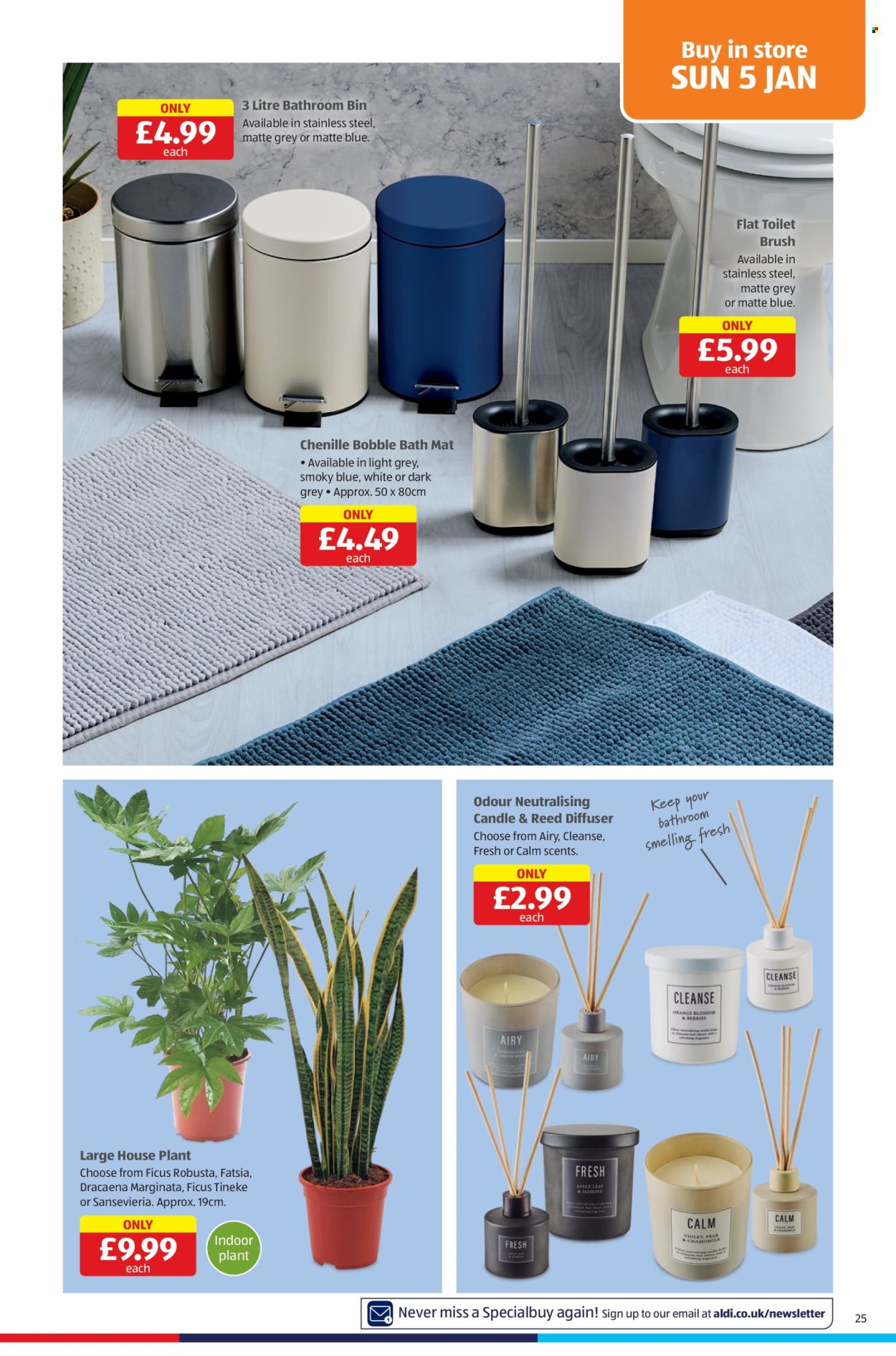 Aldi offer - 02/01/2025 - 05/01/2025. Page 1