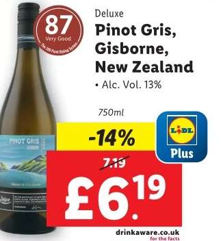 Deluxe Pinot Gris, Gisborne, New Zealand