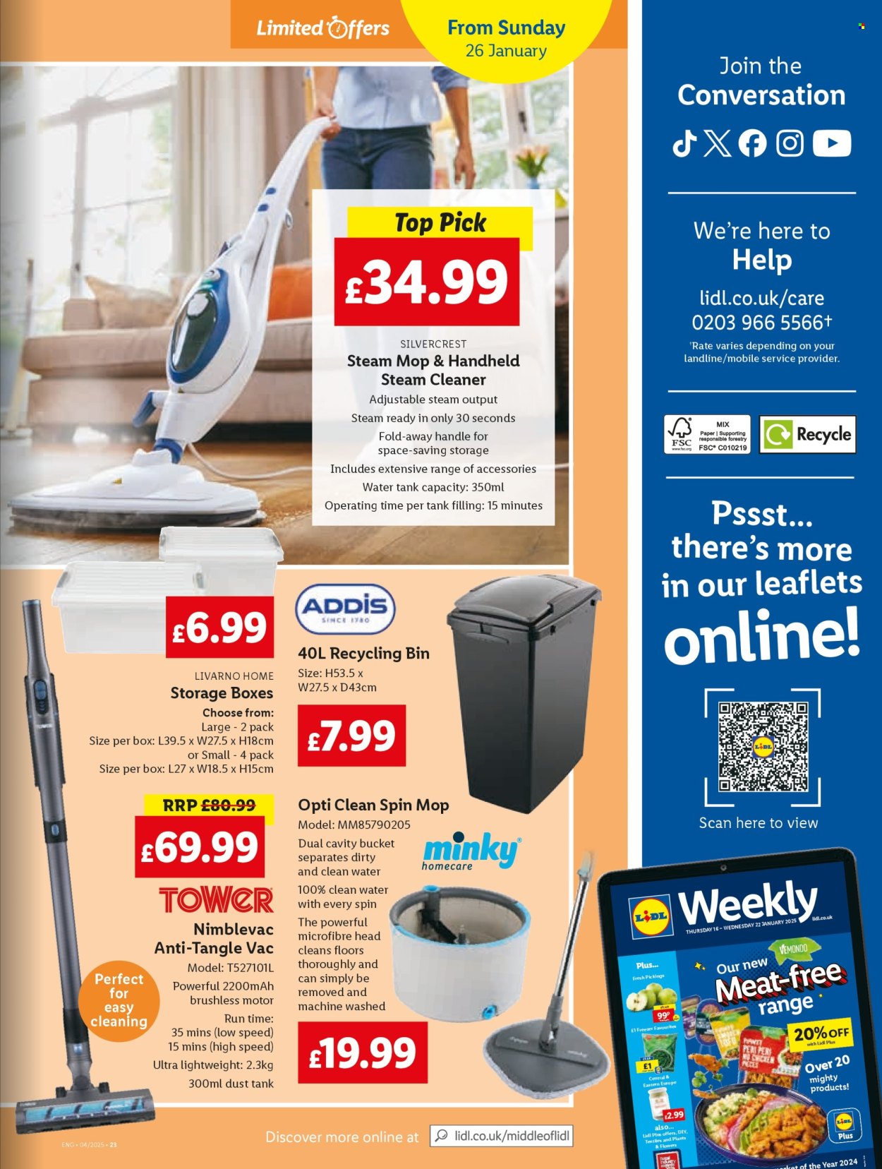 Lidl offer - 23/01/2025 - 29/01/2025. Page 1