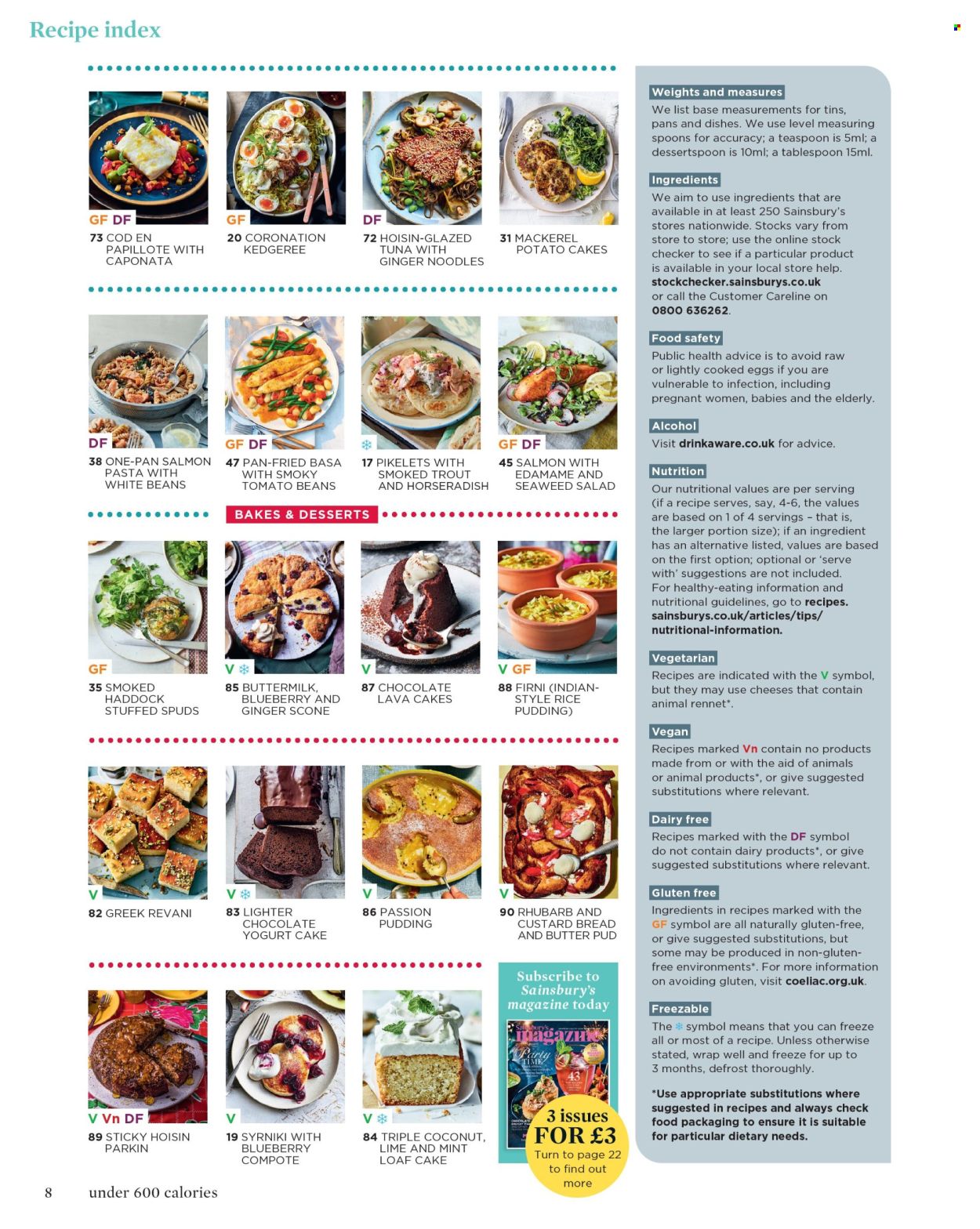 Sainsbury's offer. Page 1