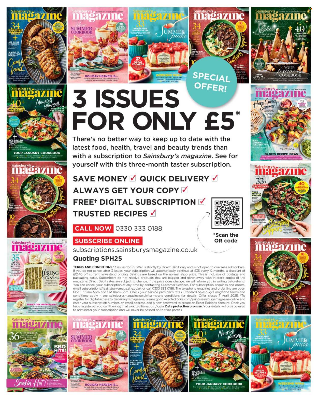 Sainsbury's offer. Page 1