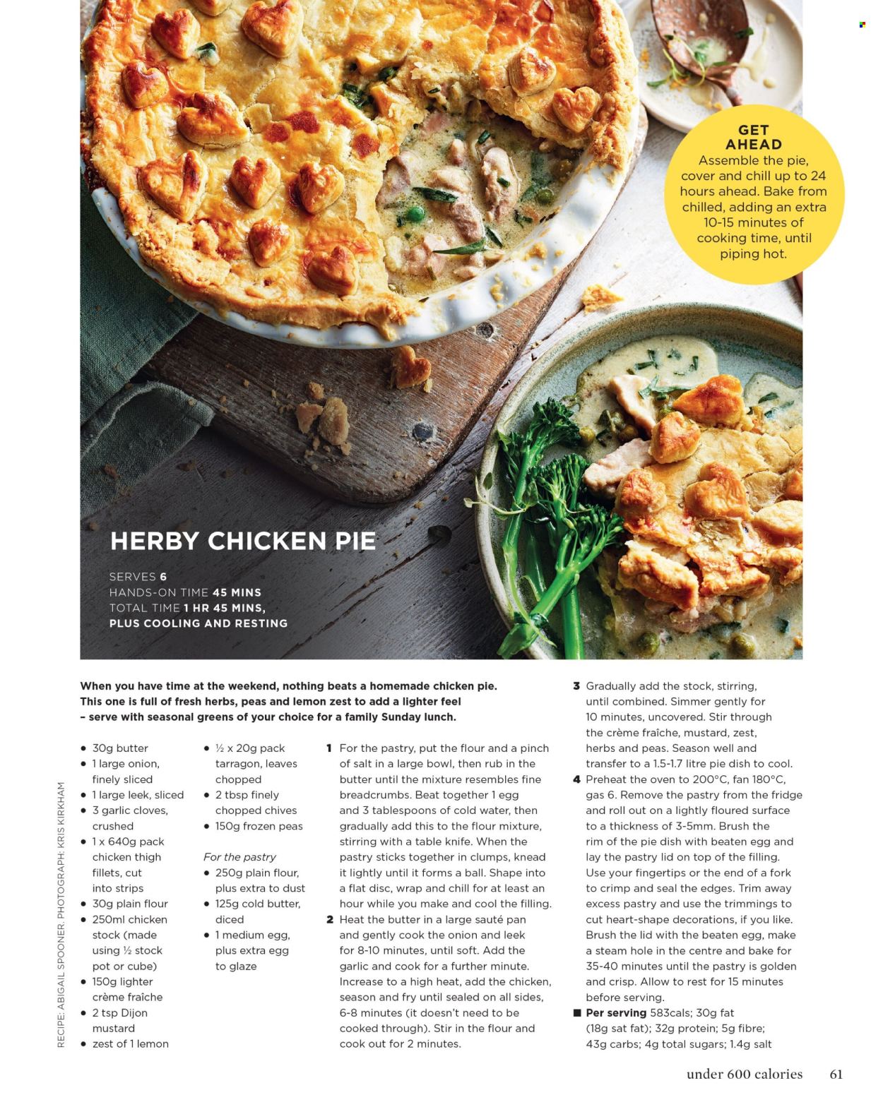 Sainsbury's offer. Page 1