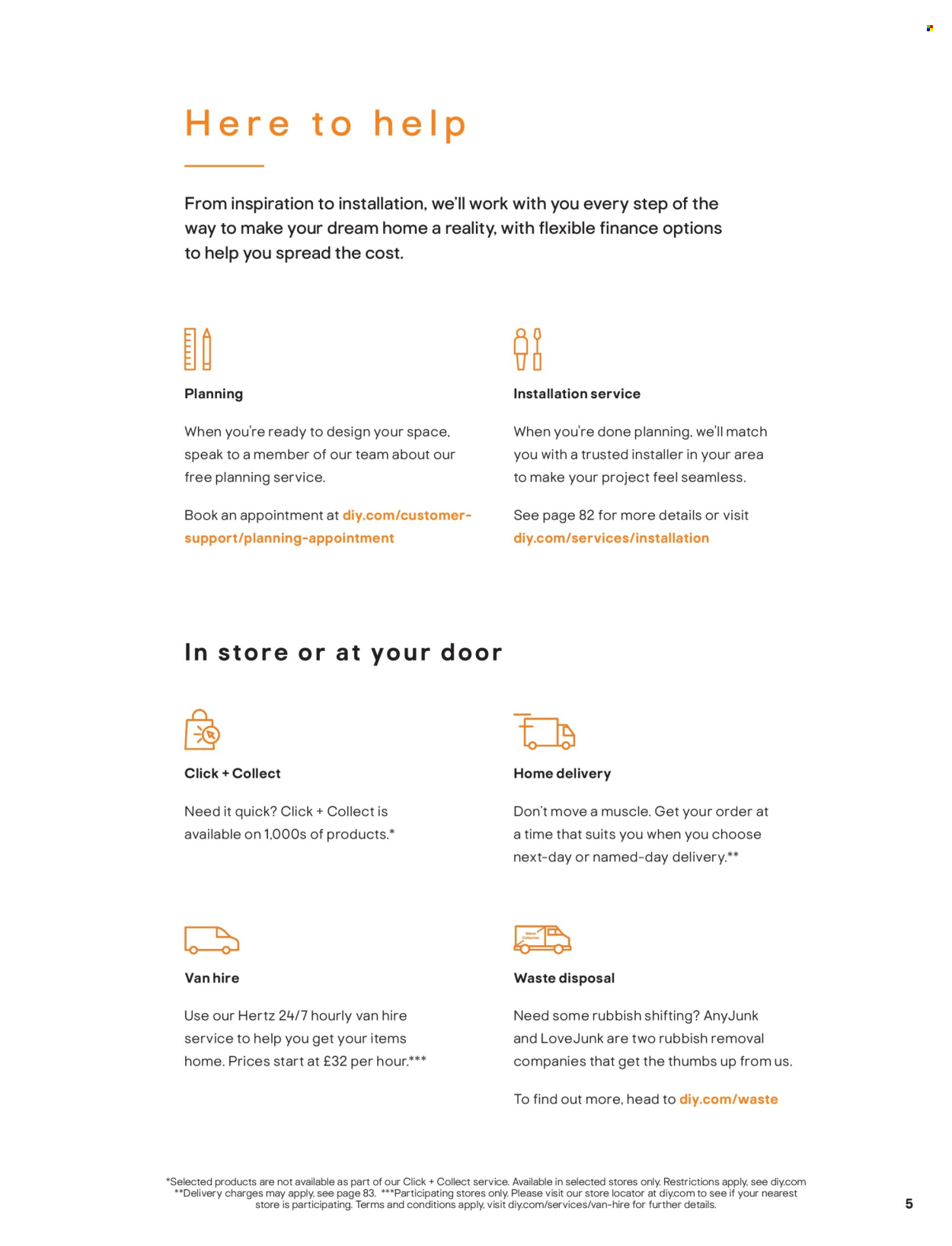 B&Q offer. Page 5