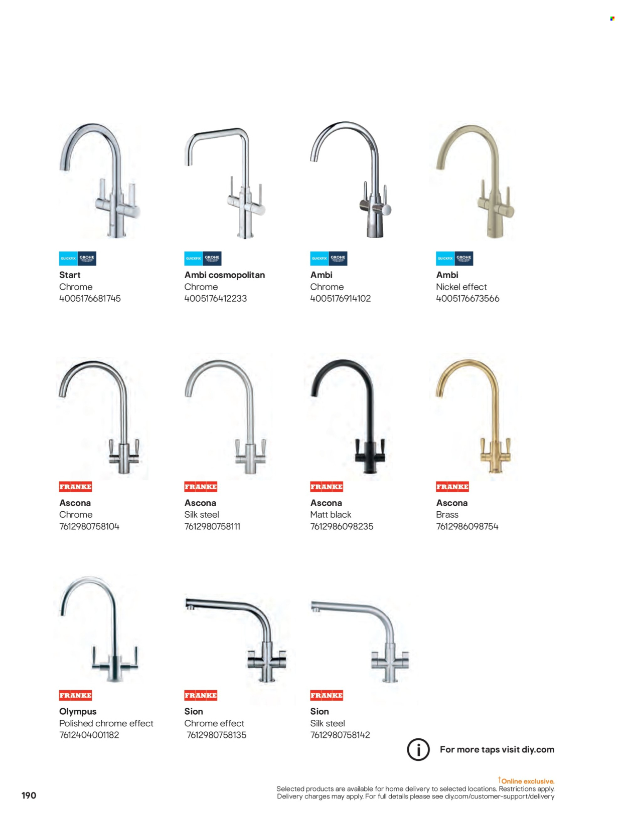 B&Q offer. Page 1