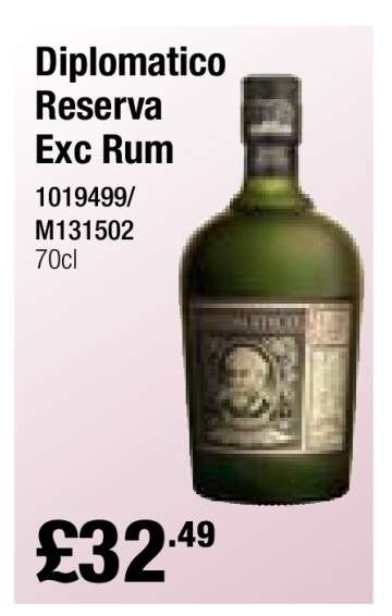 Diplomatico Reserva Exc Rum