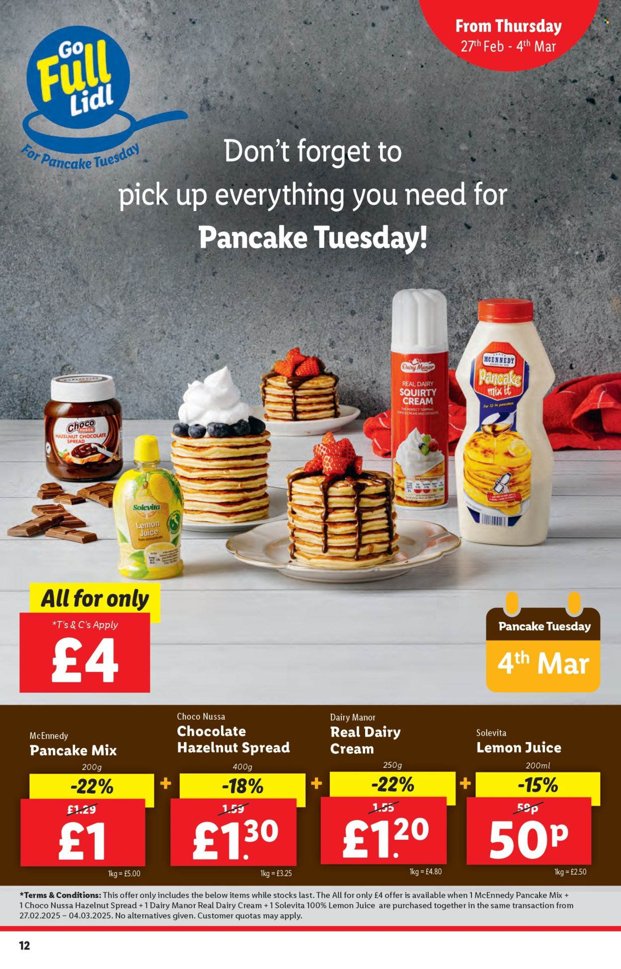 Lidl offer - 27/02/2025 - 05/03/2025. Page 1