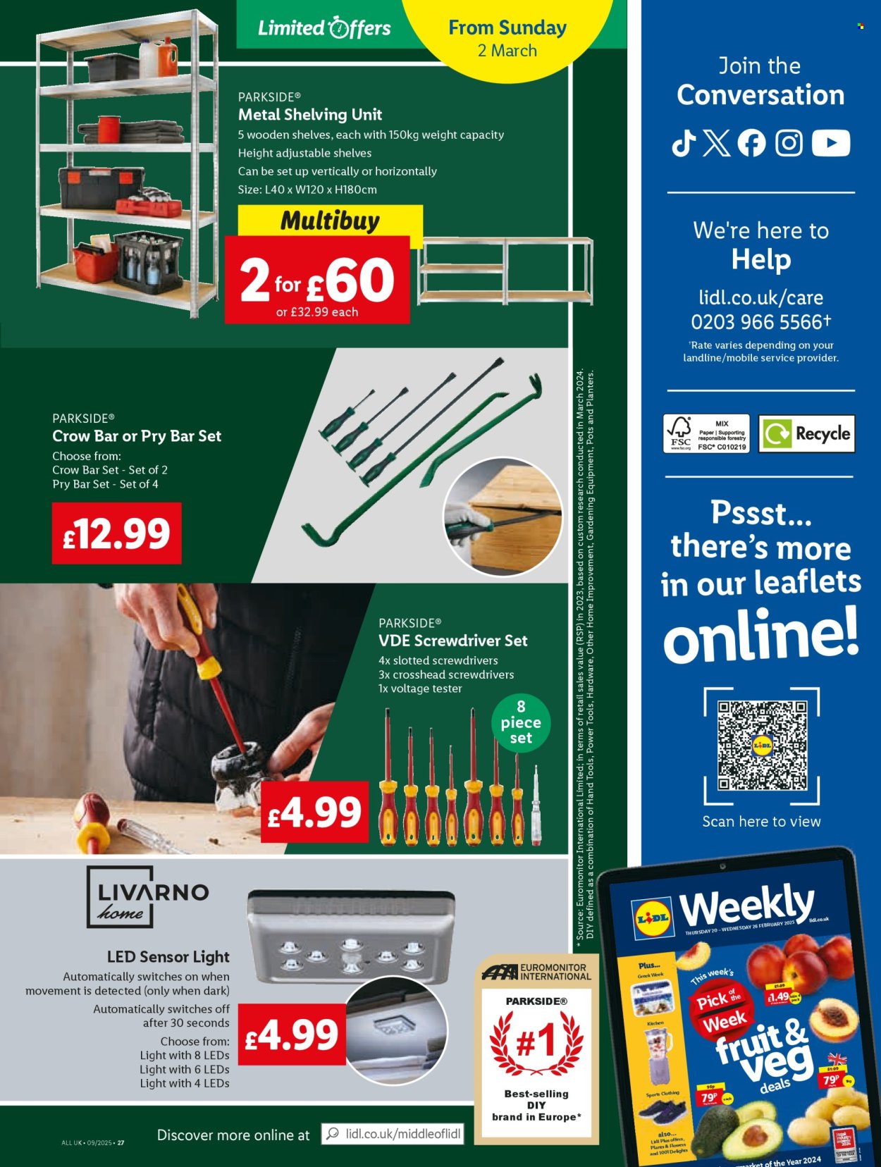 Lidl offer - 27/02/2025 - 05/03/2025. Page 1