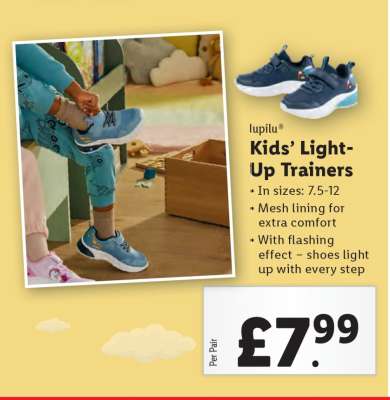 Kids’ Light-Up Trainers