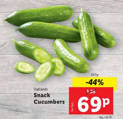 Snack Cucumbers