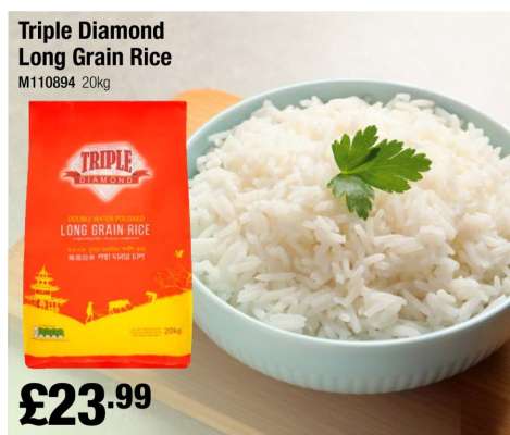 Triple Diamond Long Grain Rice