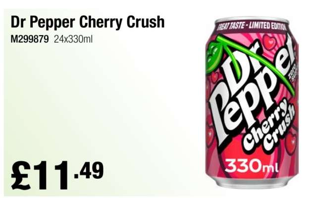 Dr Pepper Cherry Crush