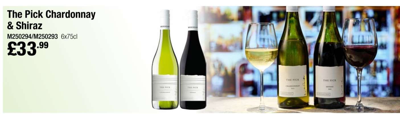 The Pick Chardonnay & Shiraz