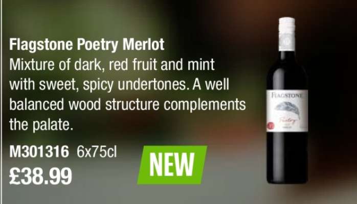 Flagstone Poetry Merlot