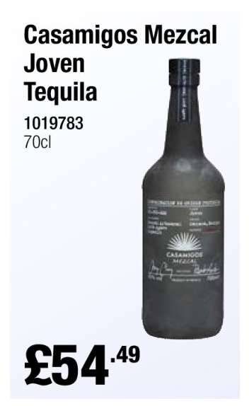 Casamigos Mezcal Joven Tequila