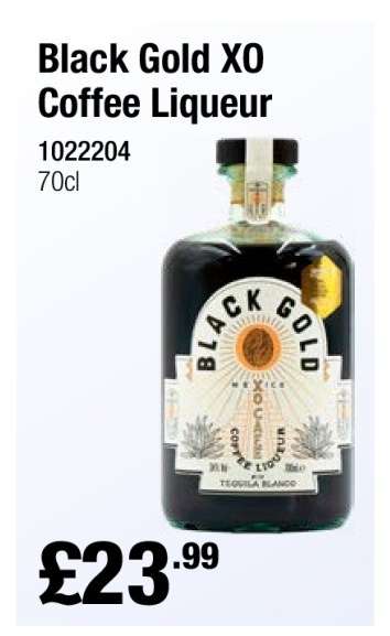 Black Gold XO Coffee Liqueur