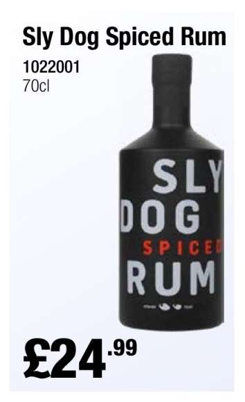 Sly Dog Spiced Rum