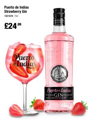 Puerto de Indias Strawberry Gin