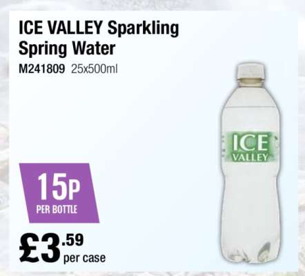 Ice Valley Sparkling Spring Water