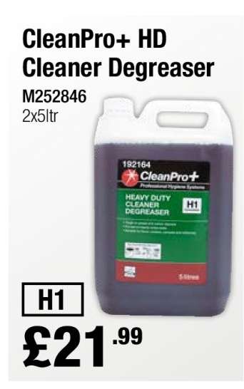 CleanPro+ HD Cleaner Degreaser