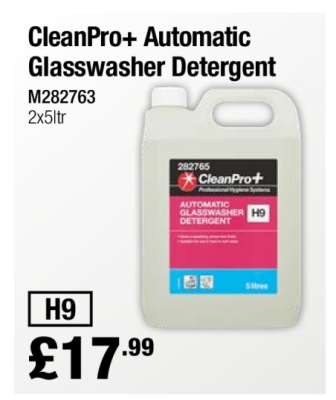 CleanPro+ Automatic Glasswasher Detergent