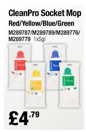 CleanPro Socket Mop