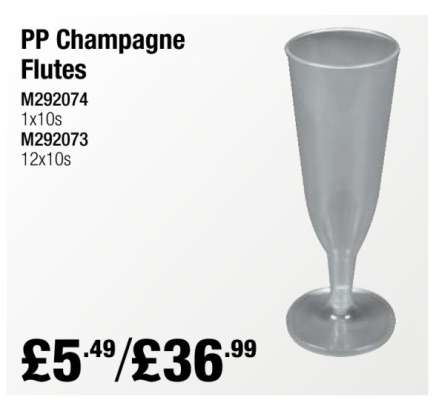 PP Champagne Flutes