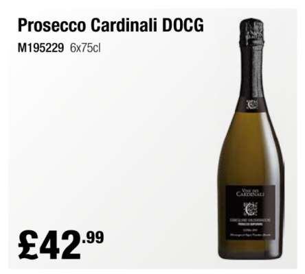 Prosecco Cardinali DOCG