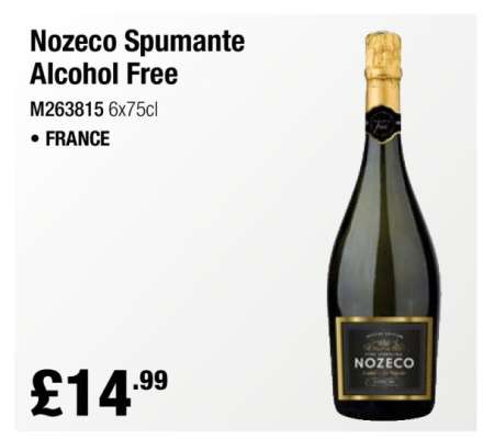 Nozeco Spumante Alcohol Free
